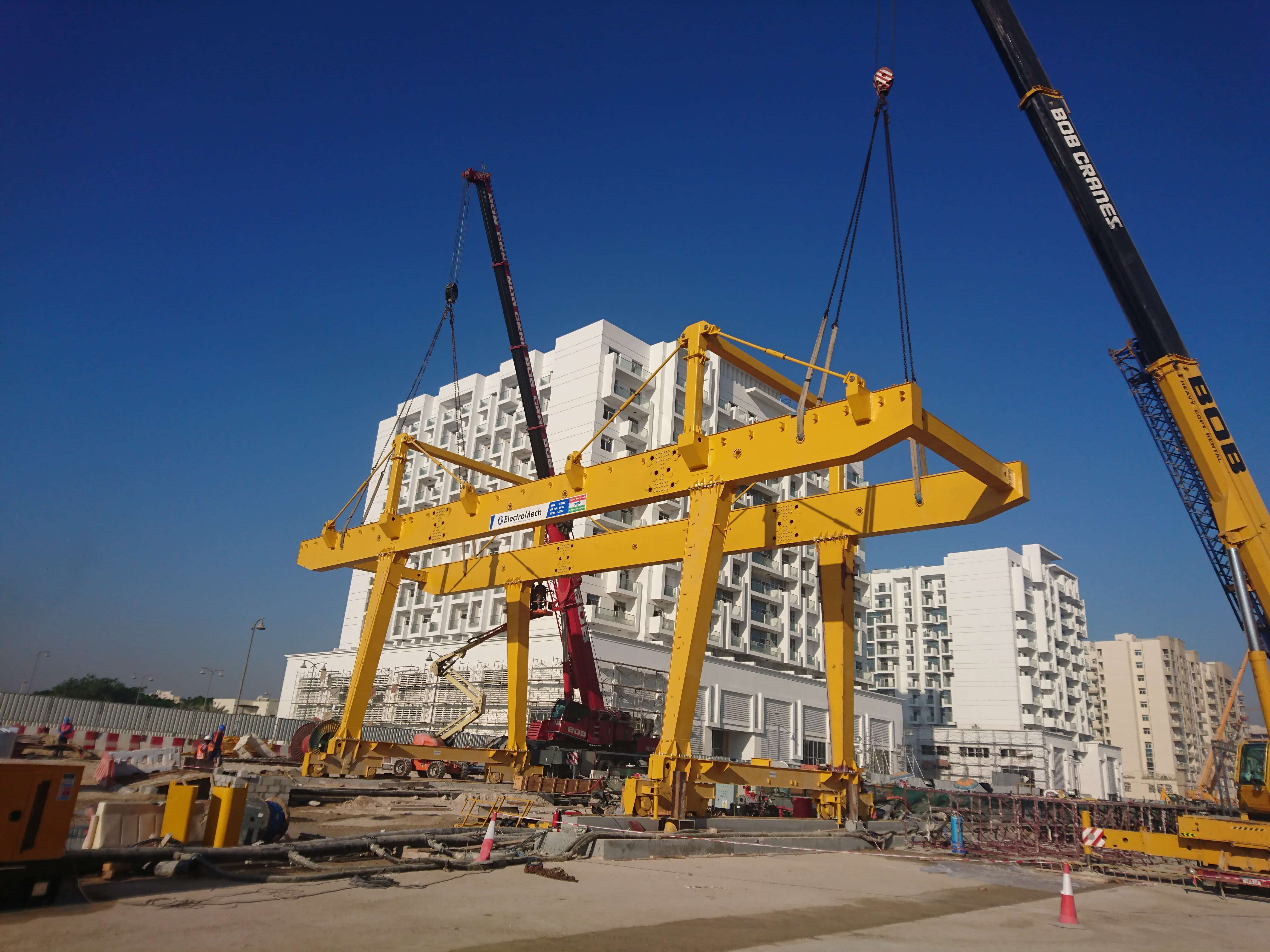 Crane Erection