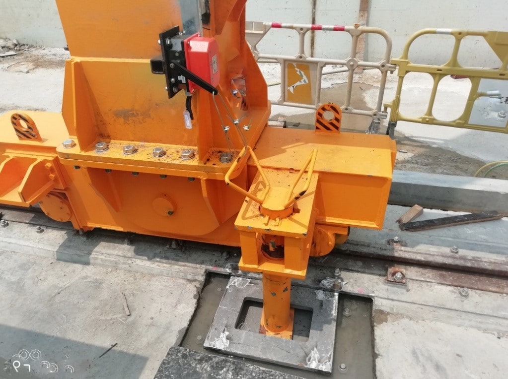 Anchoring System for Outdoor Gantry Cranes