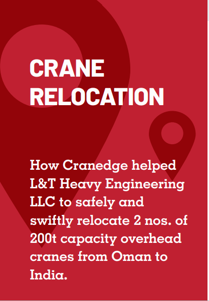 Crane relocation