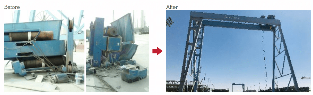 Re-utilizatiin Of crane