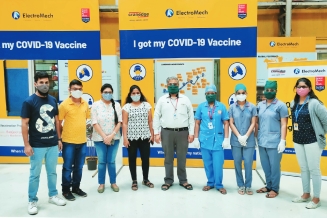 Vaccination Drive Held at Cranedge